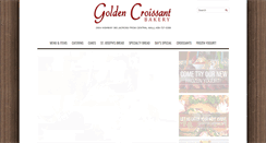 Desktop Screenshot of goldencroissantbakery.com